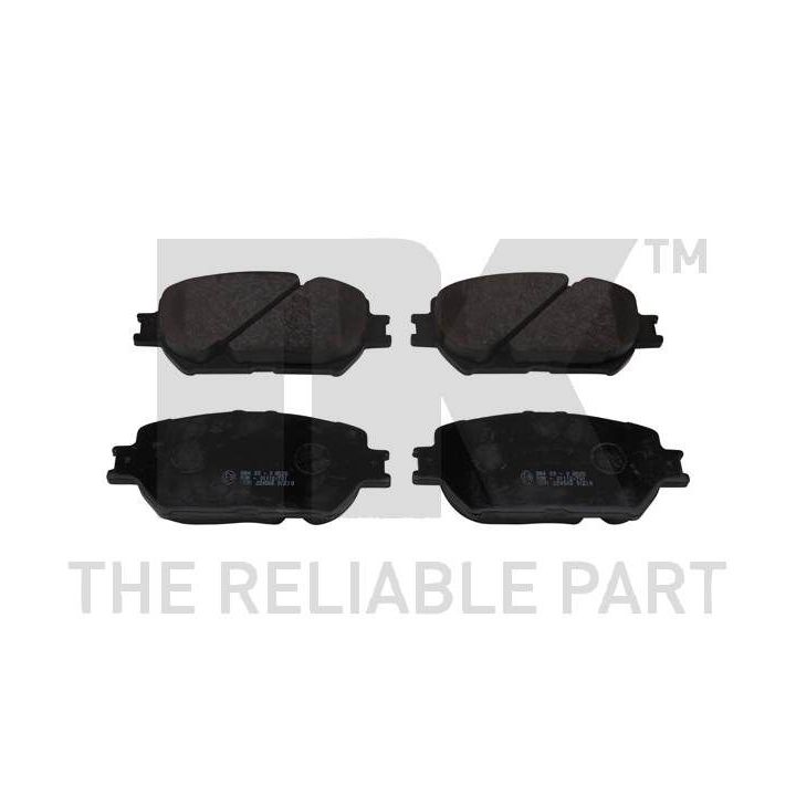 Stabdžių trinkelių rinkinys, diskinis stabdys NK 224568