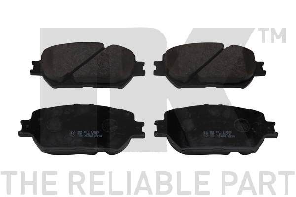 Stabdžių trinkelių rinkinys, diskinis stabdys NK 224568