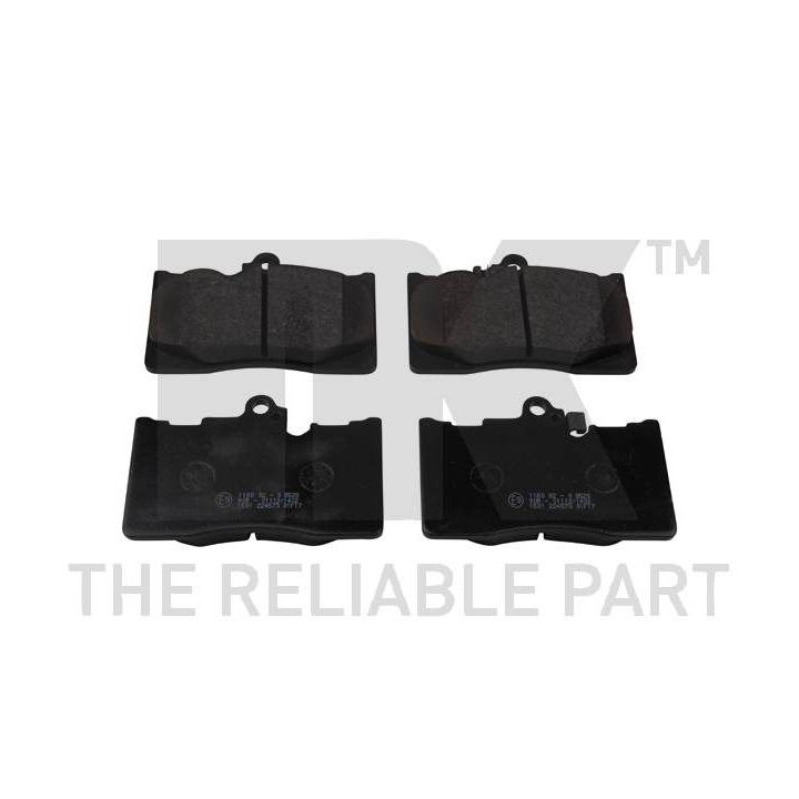 Stabdžių trinkelių rinkinys, diskinis stabdys NK 224573