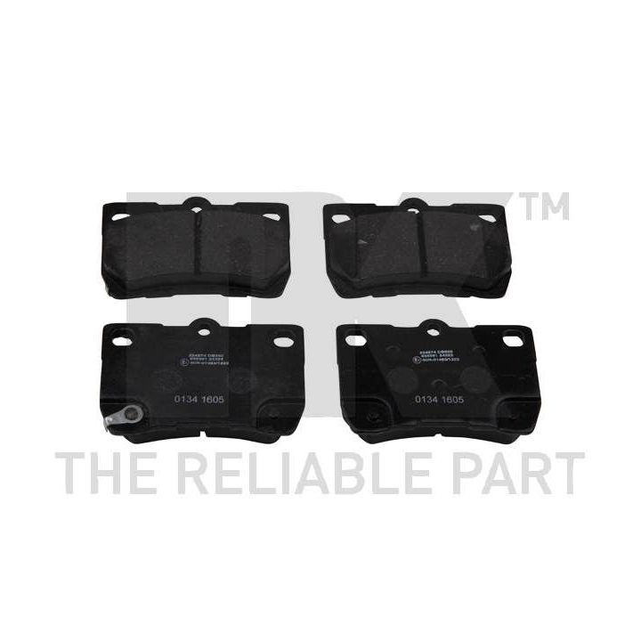 Stabdžių trinkelių rinkinys, diskinis stabdys NK 224574