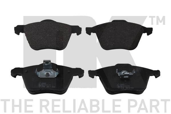 Stabdžių trinkelių rinkinys, diskinis stabdys NK 224823