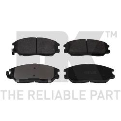 Stabdžių trinkelių rinkinys, diskinis stabdys NK 225012