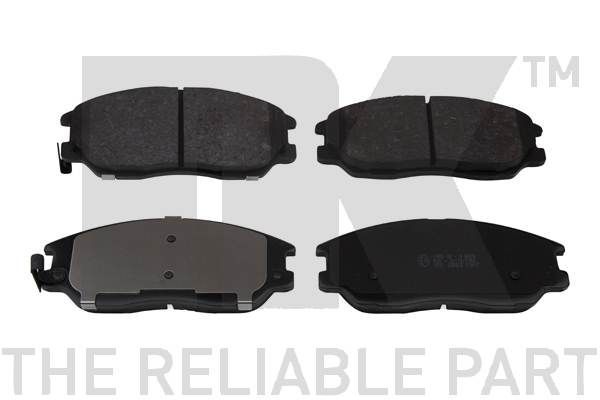 Stabdžių trinkelių rinkinys, diskinis stabdys NK 225012