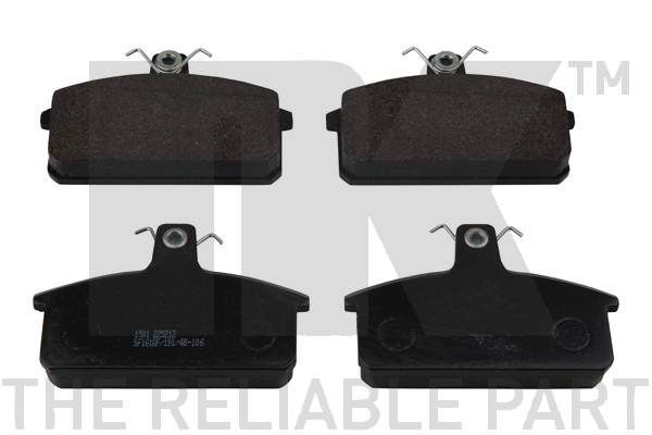 Stabdžių trinkelių rinkinys, diskinis stabdys NK 225212