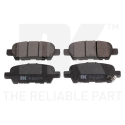 Stabdžių trinkelių rinkinys, diskinis stabdys NK 225221