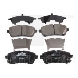 Stabdžių trinkelių rinkinys, diskinis stabdys NK 225227