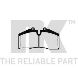 Stabdžių trinkelių rinkinys, diskinis stabdys NK 225602