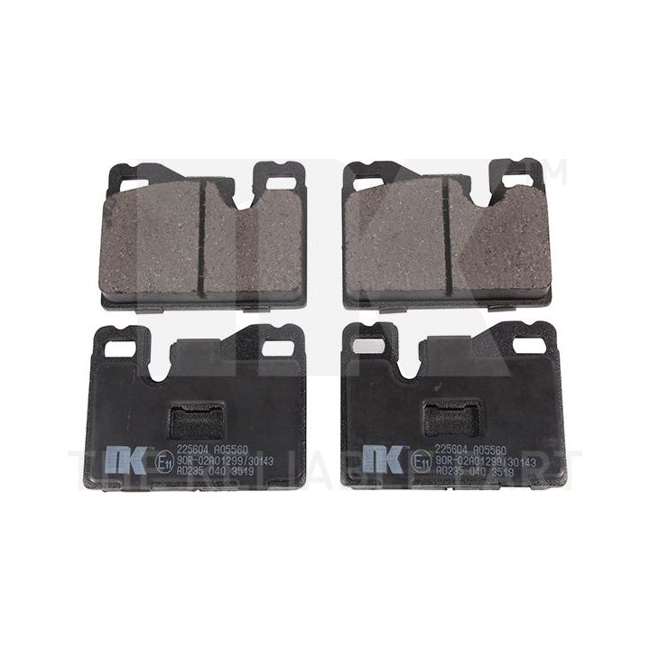 Stabdžių trinkelių rinkinys, diskinis stabdys NK 225604