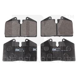 Stabdžių trinkelių rinkinys, diskinis stabdys NK 225605