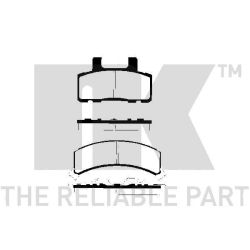 Stabdžių trinkelių rinkinys, diskinis stabdys NK 229210