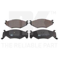 Stabdžių trinkelių rinkinys, diskinis stabdys NK 229307