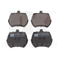 Stabdžių trinkelių rinkinys, diskinis stabdys NK 229900