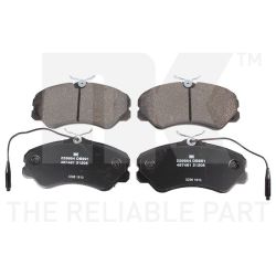 Stabdžių trinkelių rinkinys, diskinis stabdys NK 229954