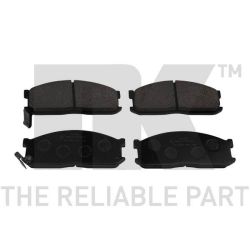 Stabdžių trinkelių rinkinys, diskinis stabdys NK 229961