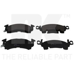 Stabdžių trinkelių rinkinys, diskinis stabdys NK 229965