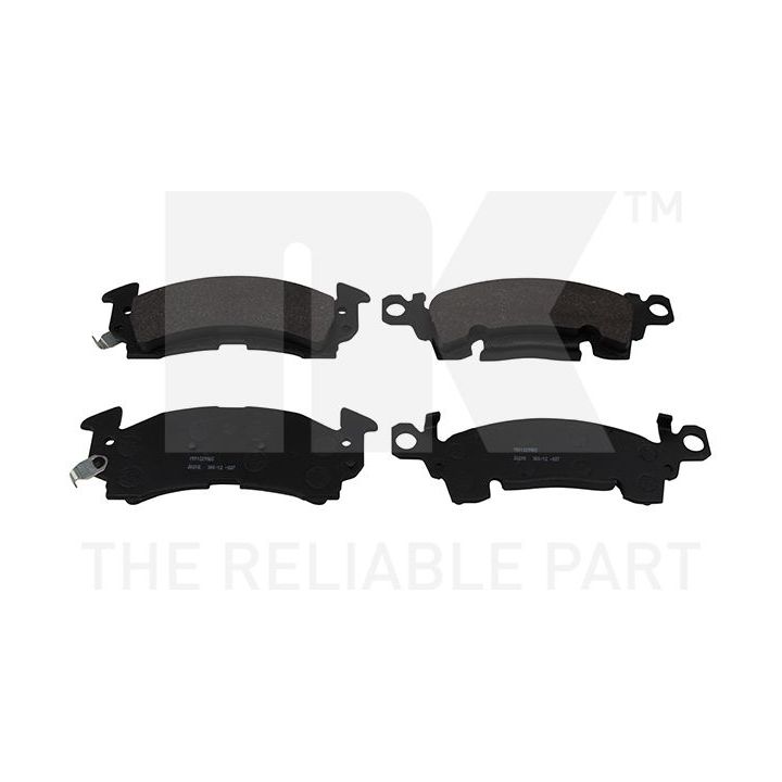 Stabdžių trinkelių rinkinys, diskinis stabdys NK 229965