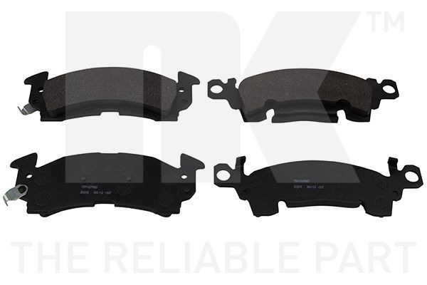 Stabdžių trinkelių rinkinys, diskinis stabdys NK 229965