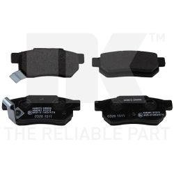 Stabdžių trinkelių rinkinys, diskinis stabdys NK 229972