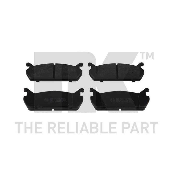 Stabdžių trinkelių rinkinys, diskinis stabdys NK 229973