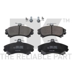 Stabdžių trinkelių rinkinys, diskinis stabdys NK 229977