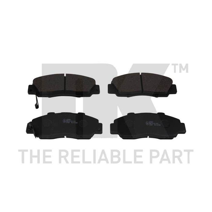 Stabdžių trinkelių rinkinys, diskinis stabdys NK 229981