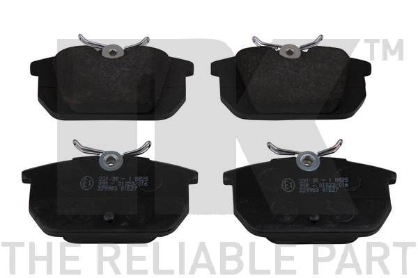 Stabdžių trinkelių rinkinys, diskinis stabdys NK 229983