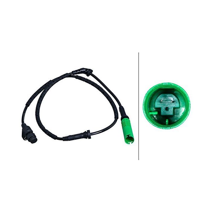 Jutiklis, rato greitis HELLA 6PU 358 218-261