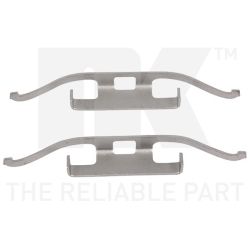 Priedų komplektas, diskinių stabdžių trinkelės NK 7915097