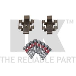 Priedų komplektas, diskinių stabdžių trinkelės NK 79151802