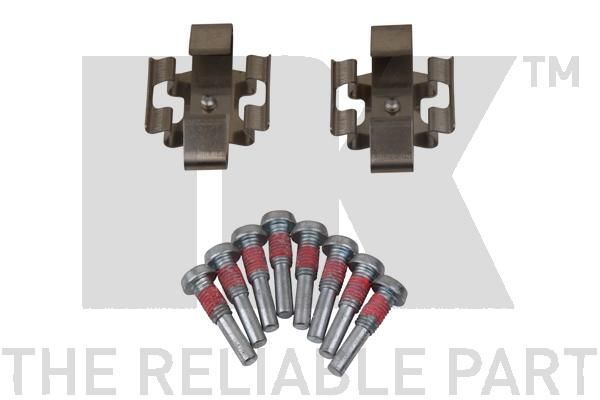 Priedų komplektas, diskinių stabdžių trinkelės NK 79151802