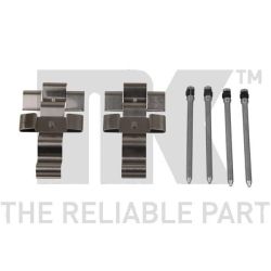 Priedų komplektas, diskinių stabdžių trinkelės NK 79151852