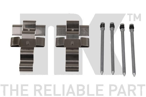 Priedų komplektas, diskinių stabdžių trinkelės NK 79151852