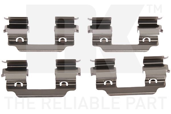 Priedų komplektas, diskinių stabdžių trinkelės NK 7915648