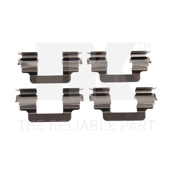 Priedų komplektas, diskinių stabdžių trinkelės NK 7919230