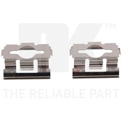 Priedų komplektas, diskinių stabdžių trinkelės NK 7919600