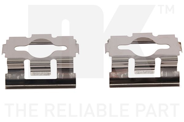 Priedų komplektas, diskinių stabdžių trinkelės NK 7919600