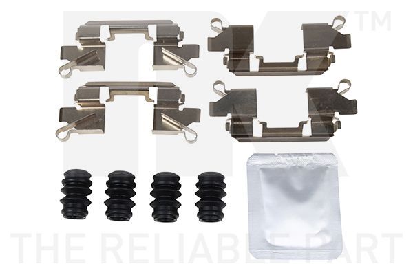 Priedų komplektas, diskinių stabdžių trinkelės NK 7922105