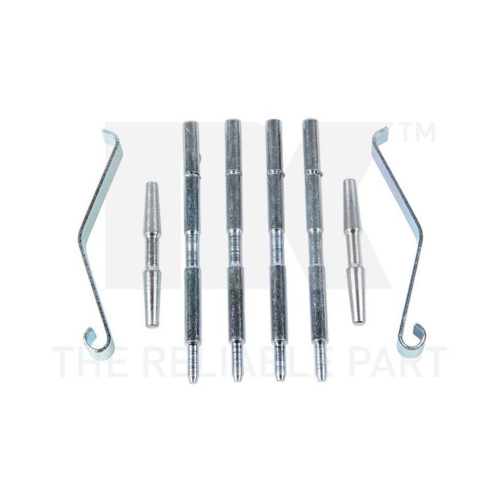 Priedų komplektas, diskinių stabdžių trinkelės NK 7923044