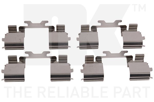 Priedų komplektas, diskinių stabdžių trinkelės NK 79231725