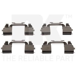 Priedų komplektas, diskinių stabdžių trinkelės NK 79231768