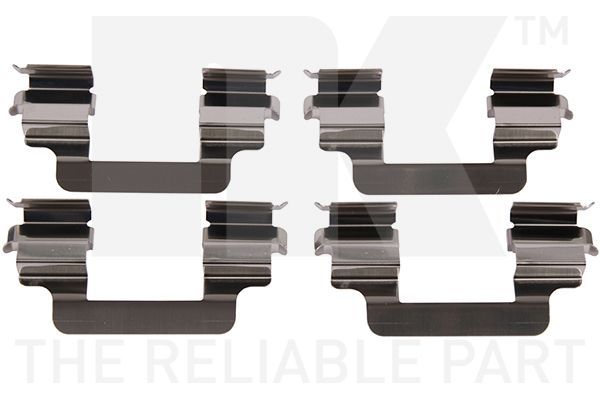 Priedų komplektas, diskinių stabdžių trinkelės NK 7923231