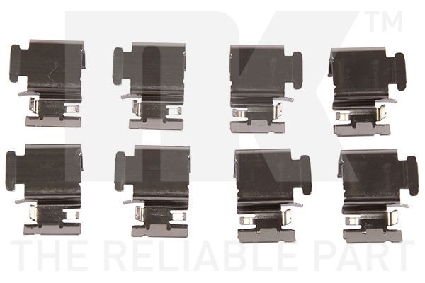 Priedų komplektas, diskinių stabdžių trinkelės NK 7923298