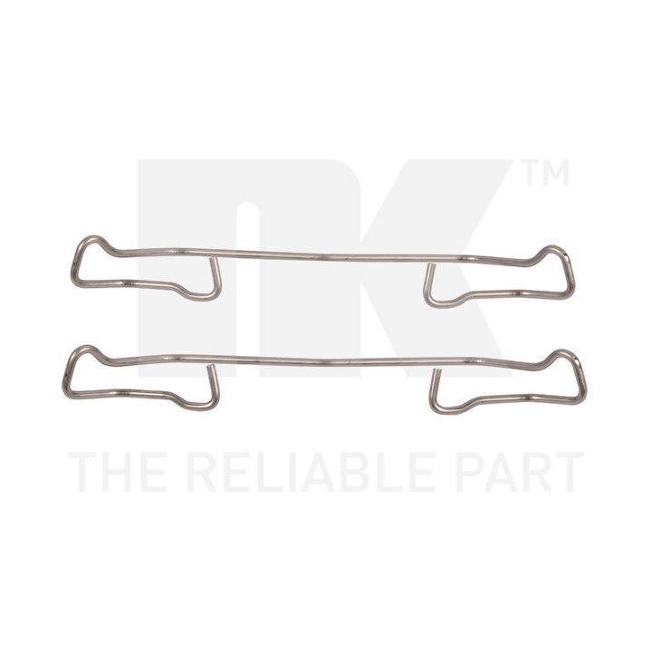 Priedų komplektas, diskinių stabdžių trinkelės NK 7925187