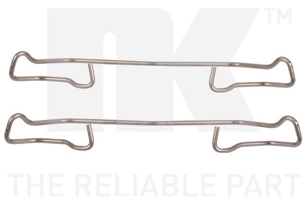 Priedų komplektas, diskinių stabdžių trinkelės NK 7925187