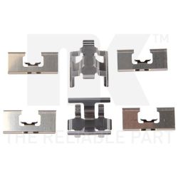 Priedų komplektas, diskinių stabdžių trinkelės NK 7926091