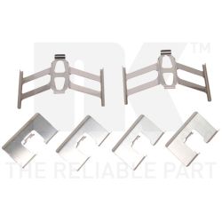 Priedų komplektas, diskinių stabdžių trinkelės NK 7926118