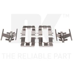 Priedų komplektas, diskinių stabdžių trinkelės NK 7926208