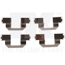 Priedų komplektas, diskinių stabdžių trinkelės NK 7930077