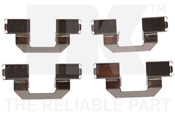 Priedų komplektas, diskinių stabdžių trinkelės NK 7930077