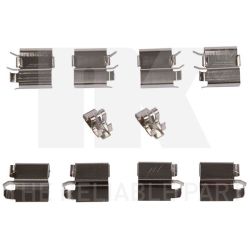 Priedų komplektas, diskinių stabdžių trinkelės NK 79301240